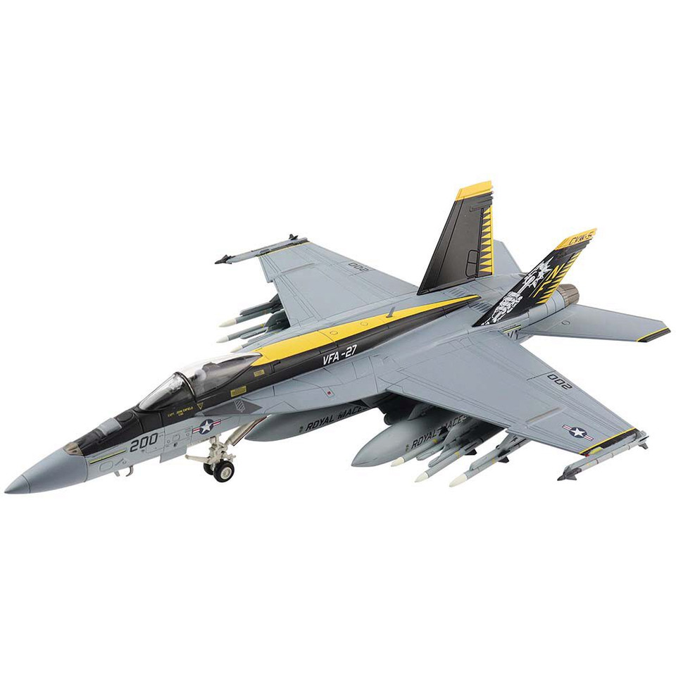 F/A-18E Super Hornet 1/72 Die Cast Model VFA-27 "Royal Maces", CVW-5 CAG, USS Ronald Reagan, Atusgi A Main Image