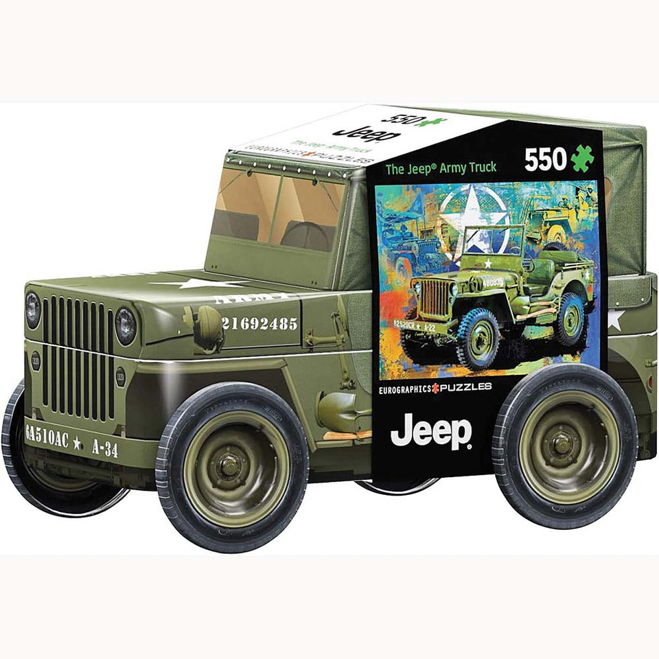 Military Jeep Puzzle Main Image