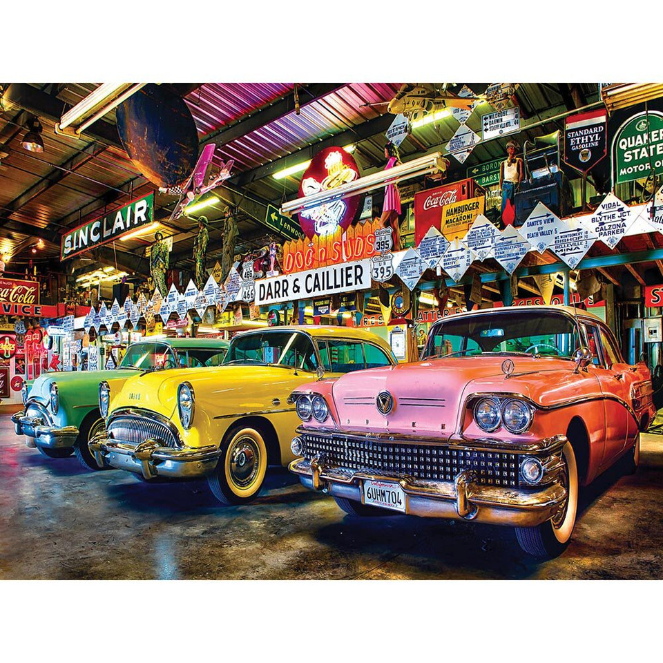 Wheels - Three Beauties 750pc Puzzle Main Image
