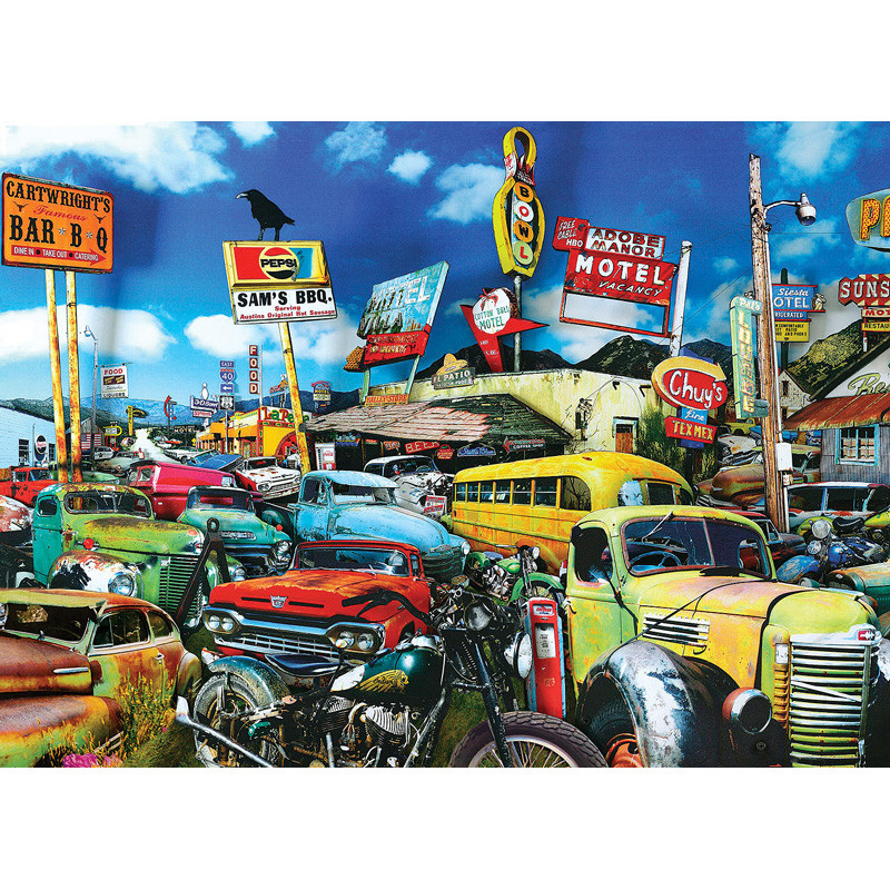 Adobe Manor 500 Piece Jigsaw Puzzle Main Image
