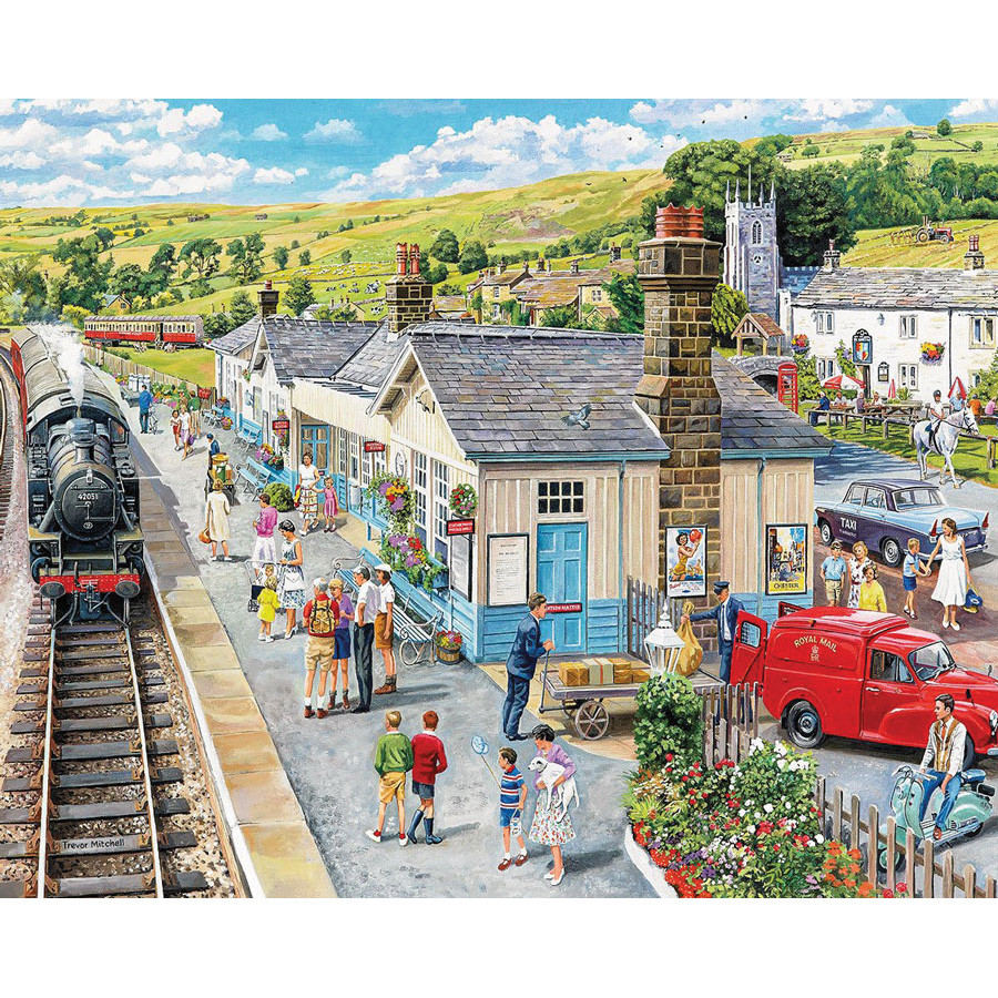 Village Station 1000 Piece Jigsaw Puzzle Main Image