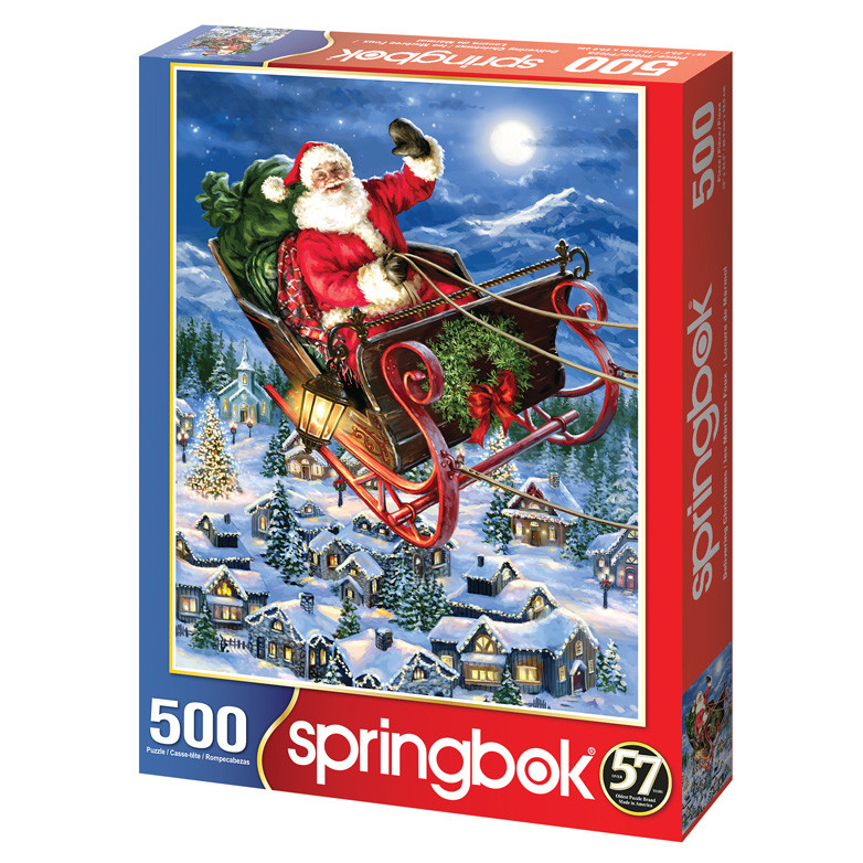 Delivering Christmas 500 Pc Jigsaw Puzzle Main Image