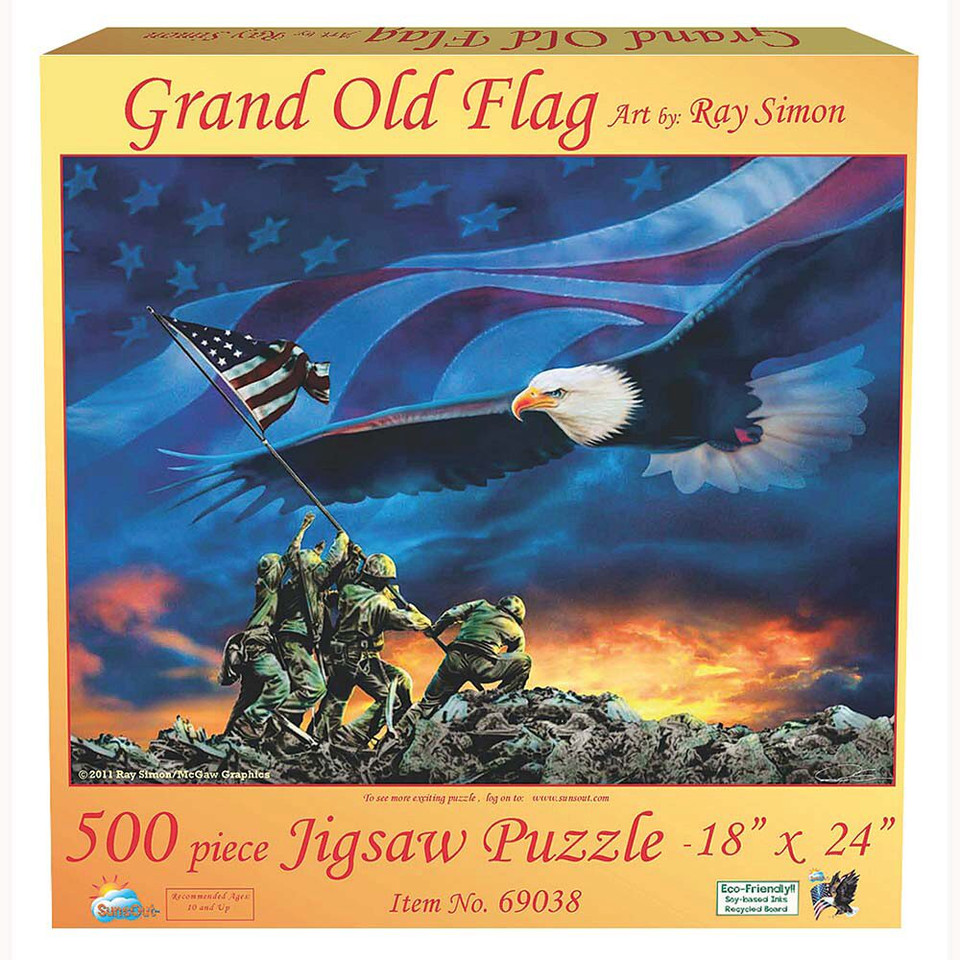 Grand old Flag 500pc Puzzle Main Image