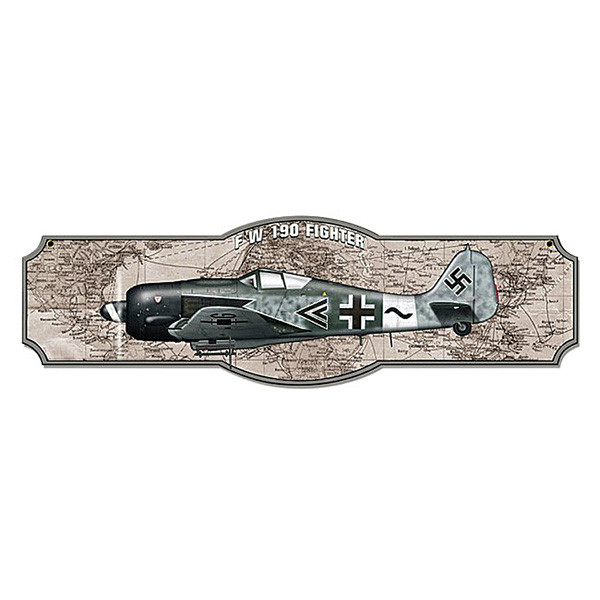 FW 190 Plasma Metal Sign Main Image