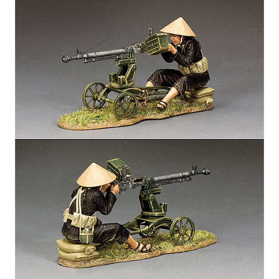 Viet Cong Heavy Machine Gun 1/30 Figure Set K & C (VN134) Main Image