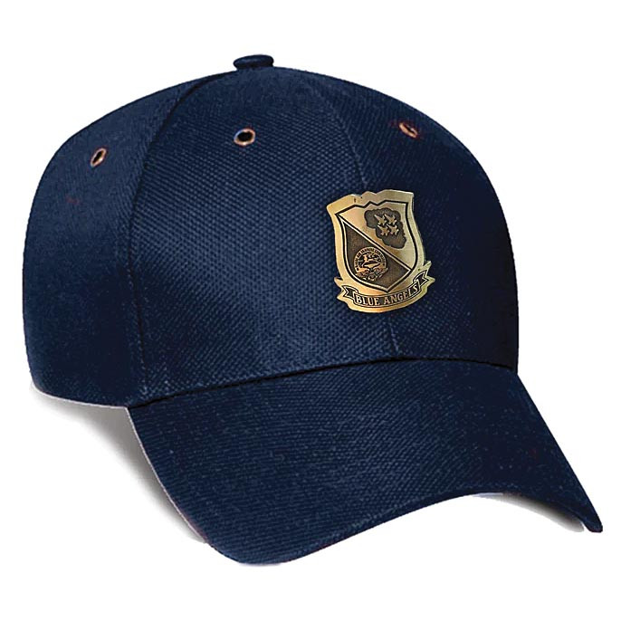 Blue Angels Brass Cap Main Image