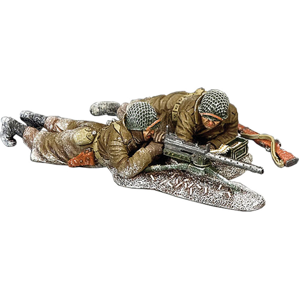 .30 Cal. Machine Gun Team 1/30 Figure Set K & C (BBA091) Main Image