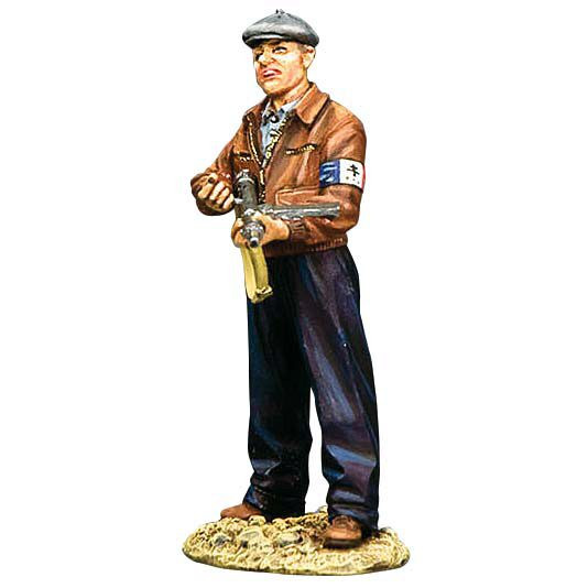 Maquisard w/Sten Gun 1/30 Figure Main Image