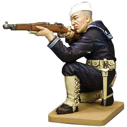 Bluejacket Kneeling Firing Rifle 1/30 Figure Main Image