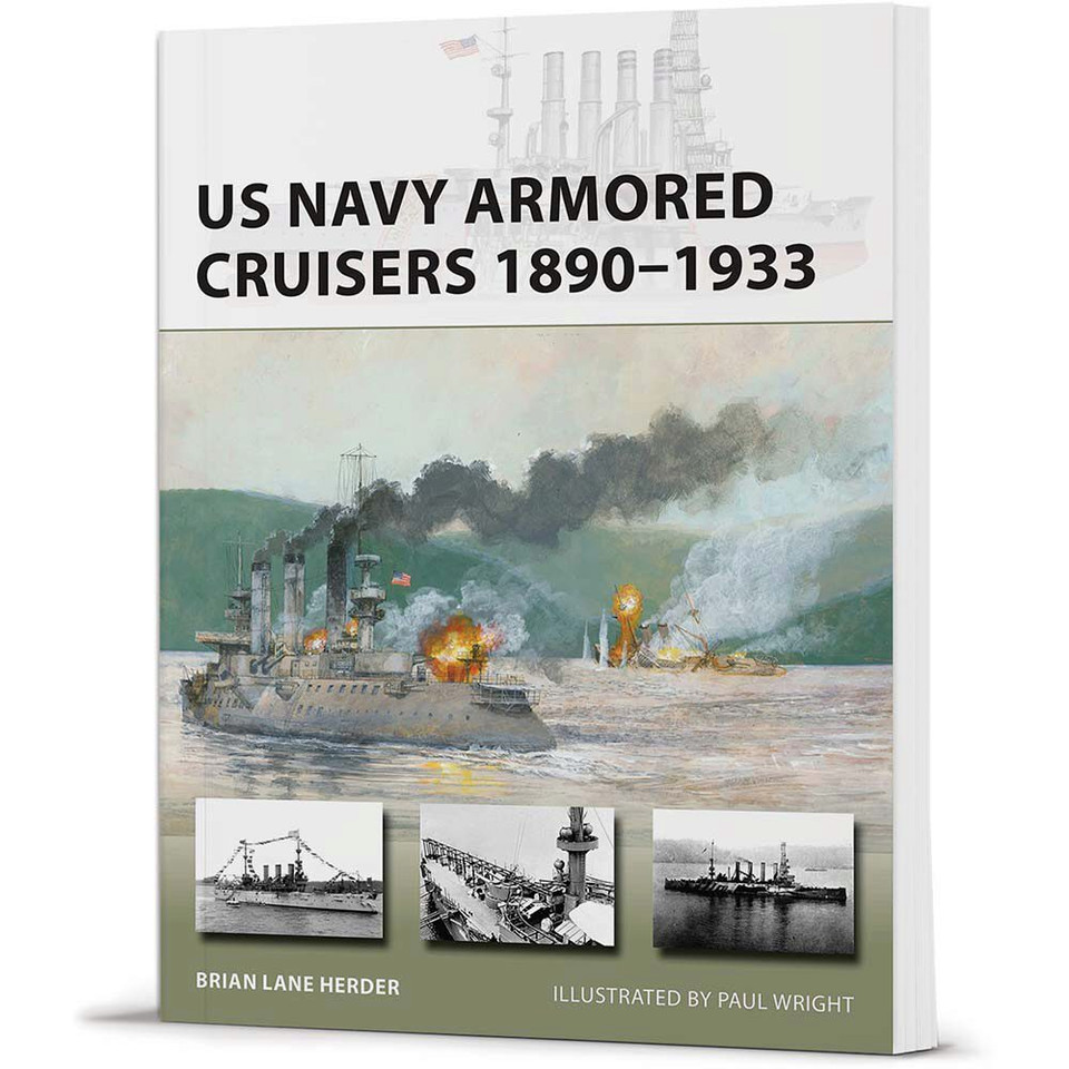 US Navy Armored Cruisers 1890-1933 NEW VANGUARD Main Image