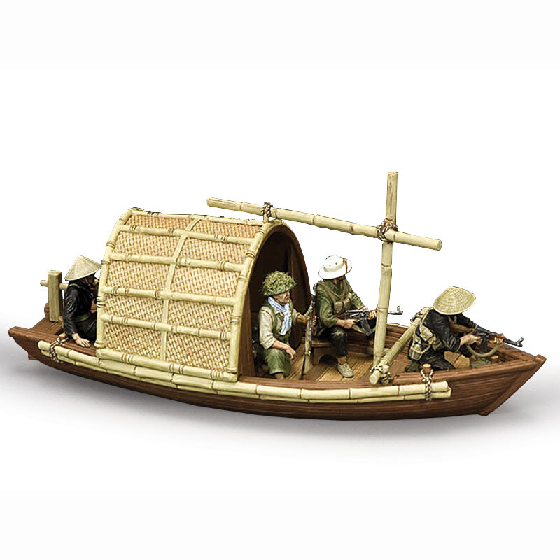 The VC Sampan Combo 1/30 Figure and Model Set Main Image