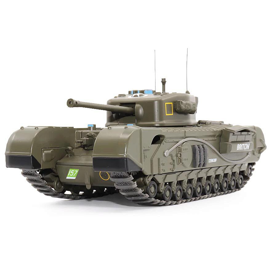 Mk. IV Churchill Mk. VII 1/43 Die Cast Model 34th Tank Brigade, France - July 1944 Main Image