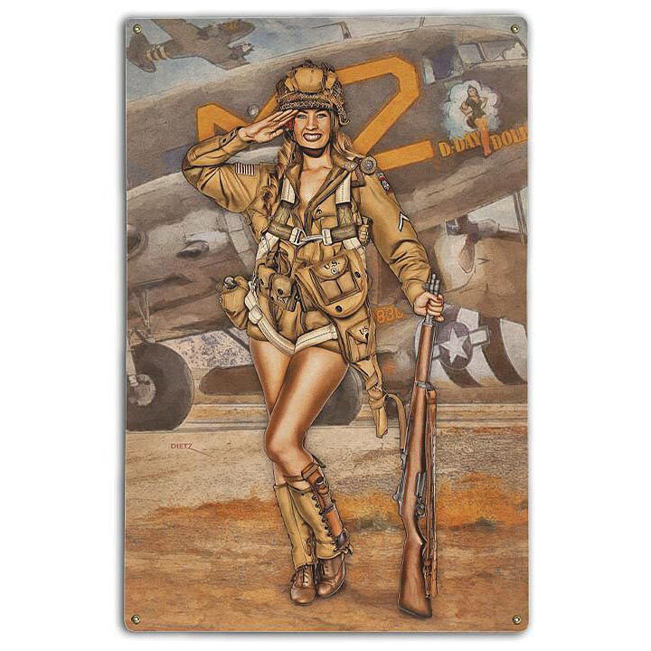 Training Day Metal Sign  (LS5305-BD) Main Image