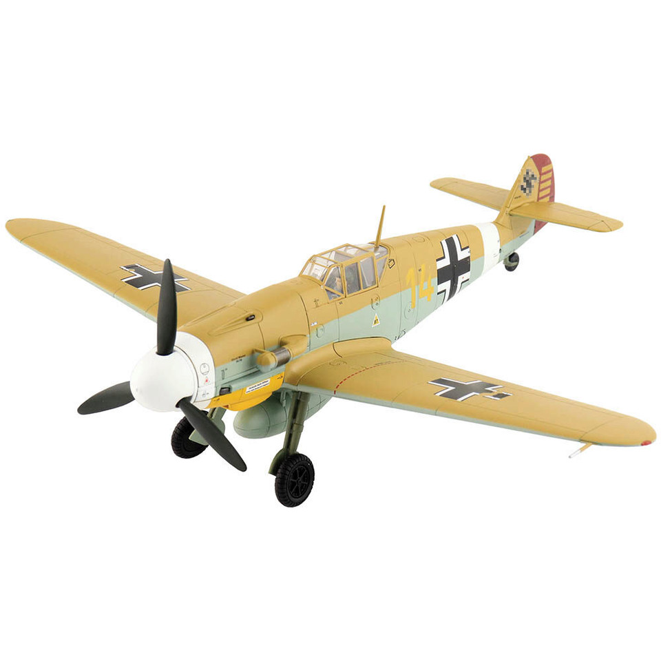 BF 109F-4  1/48 Die Cast Model - HA8761 Lt. Hans-Joachim Marseille,"Star of Africa",  3./JG 27, Liby Main Image