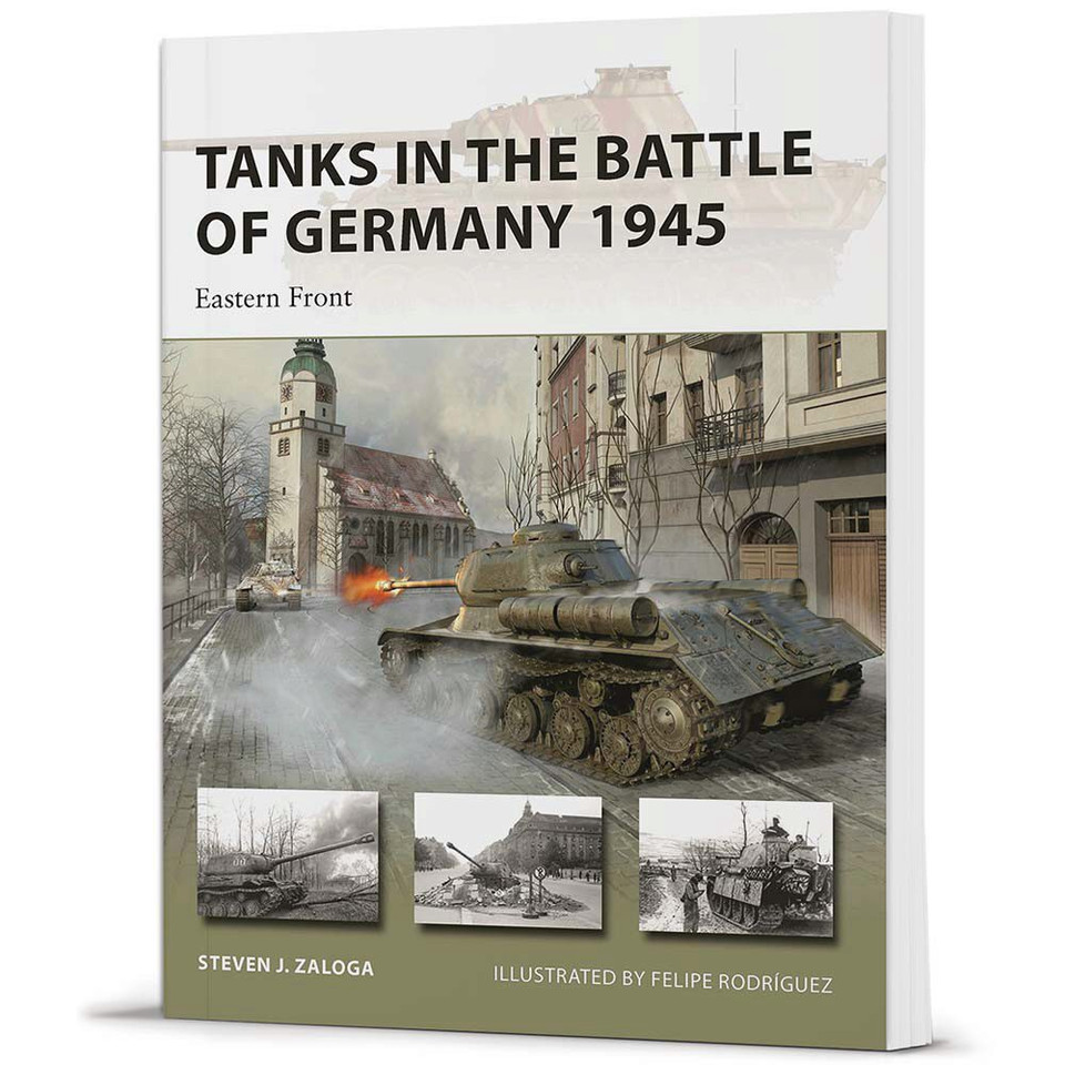 Tanks in the Battle of Germany 1945 NEW VANGUARD - Osprey Publishing Main Image