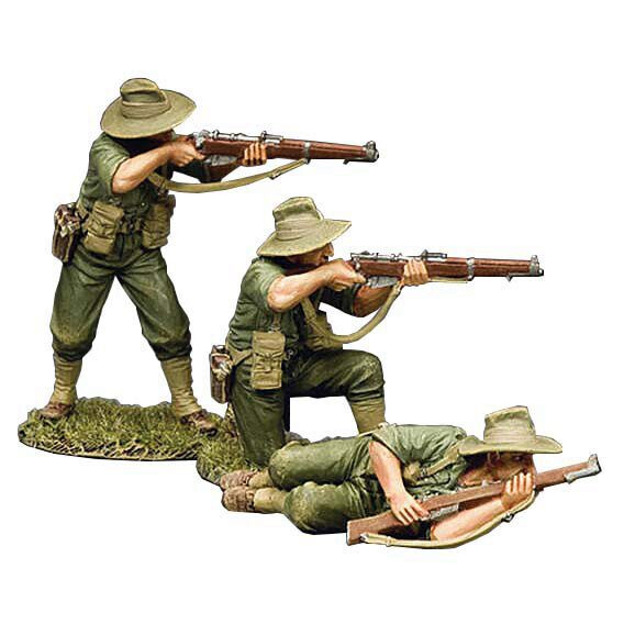 The Kokoda Rifle Section 1/30 Figure King and Country (KT009) Main Image