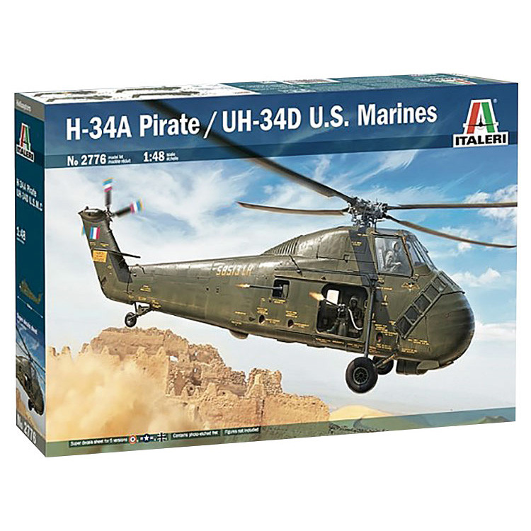 H-3 Pirate/UH-34D Helicopter 1/35 Kit Main Image
