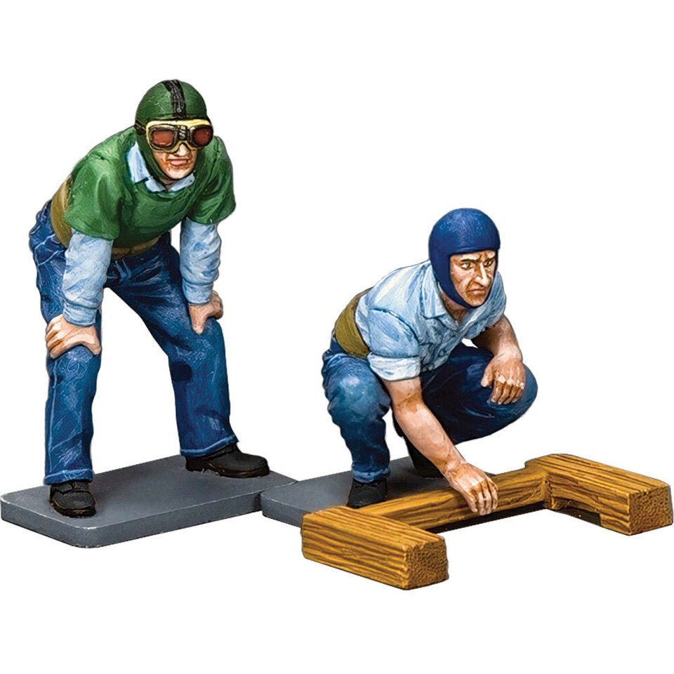 2-piece U.S. Navy Deck Crew #2 1/30 Figure Set Main Image