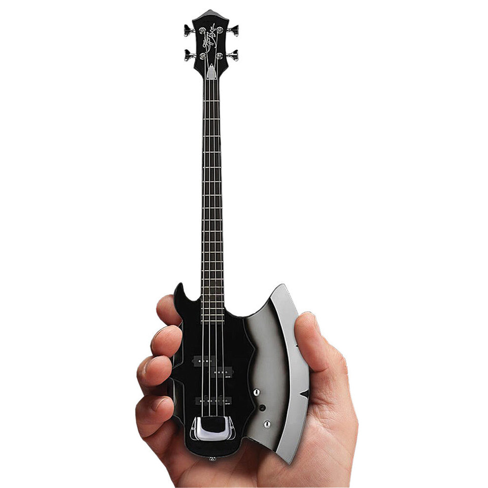 Gene Simmons Signature AXE Bass Mini Guitar Replica Main Image