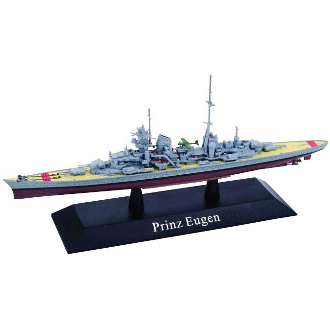 Prinz Eugen Heavy Cruiser 1/1250 Die Cast Model - 1938 Main Image