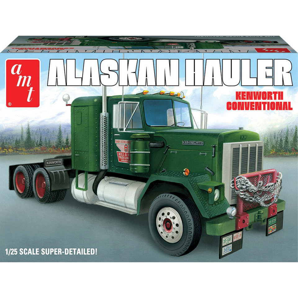 Alaskan Hauler Kenworth Tractor 1/25 Kit AMT Models - AMT1339 Main Image