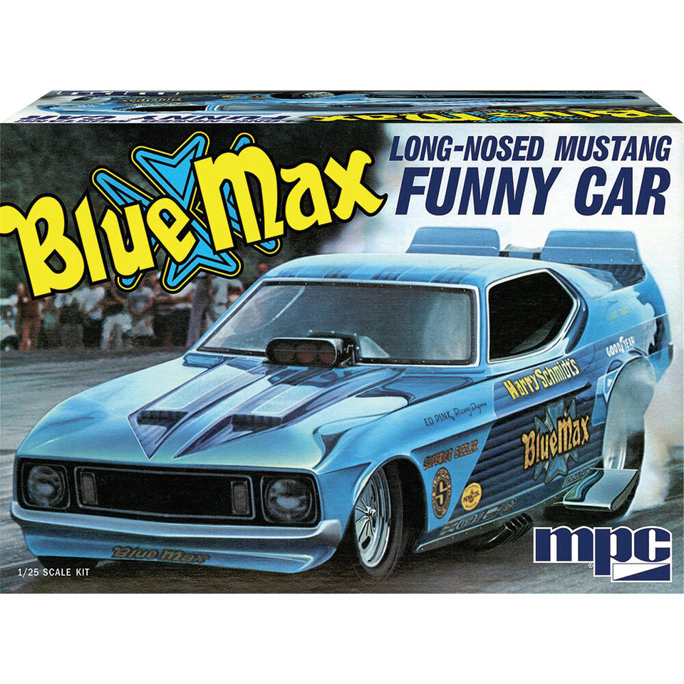 Blue Max Long Nose Mustang Funny Car 1/25 Kit MPS Models - MPC930 Main Image