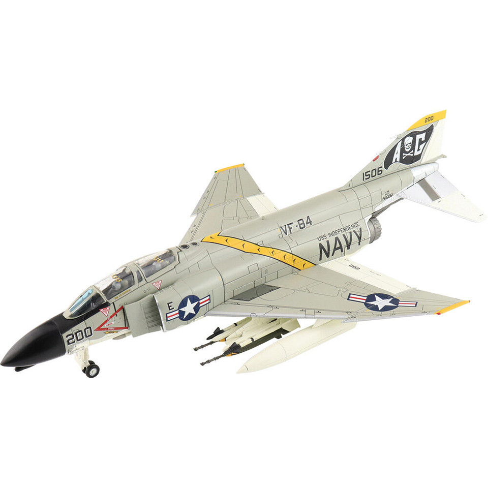 F-4B Phantom II 1/72 Die Cast Model VF-84 "Jolly Rogers", USS Independence, 1984 Main Image