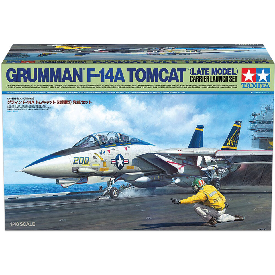 F-14A TOMCAT 1/48 Kit Tamiya (61122) Main Image