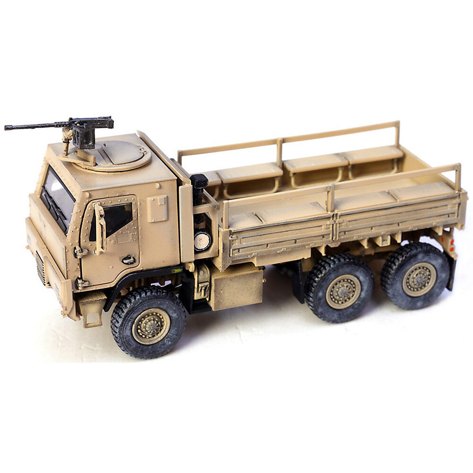 M1083 FMTV Medium Tactical Vehicle 1/72 Die Cast Model Desert Camouflage Main Image