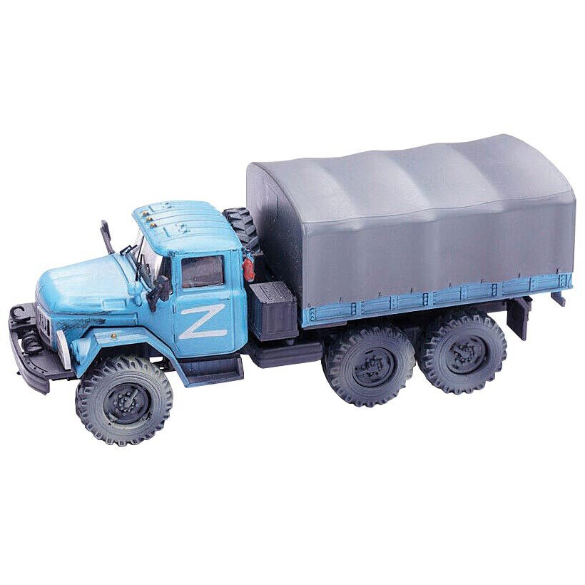 ZIL-131 3.5-Ton, 6x6 Truck 1/72 Die Cast Model Russian Army, Ukraine, 2022 Main Image