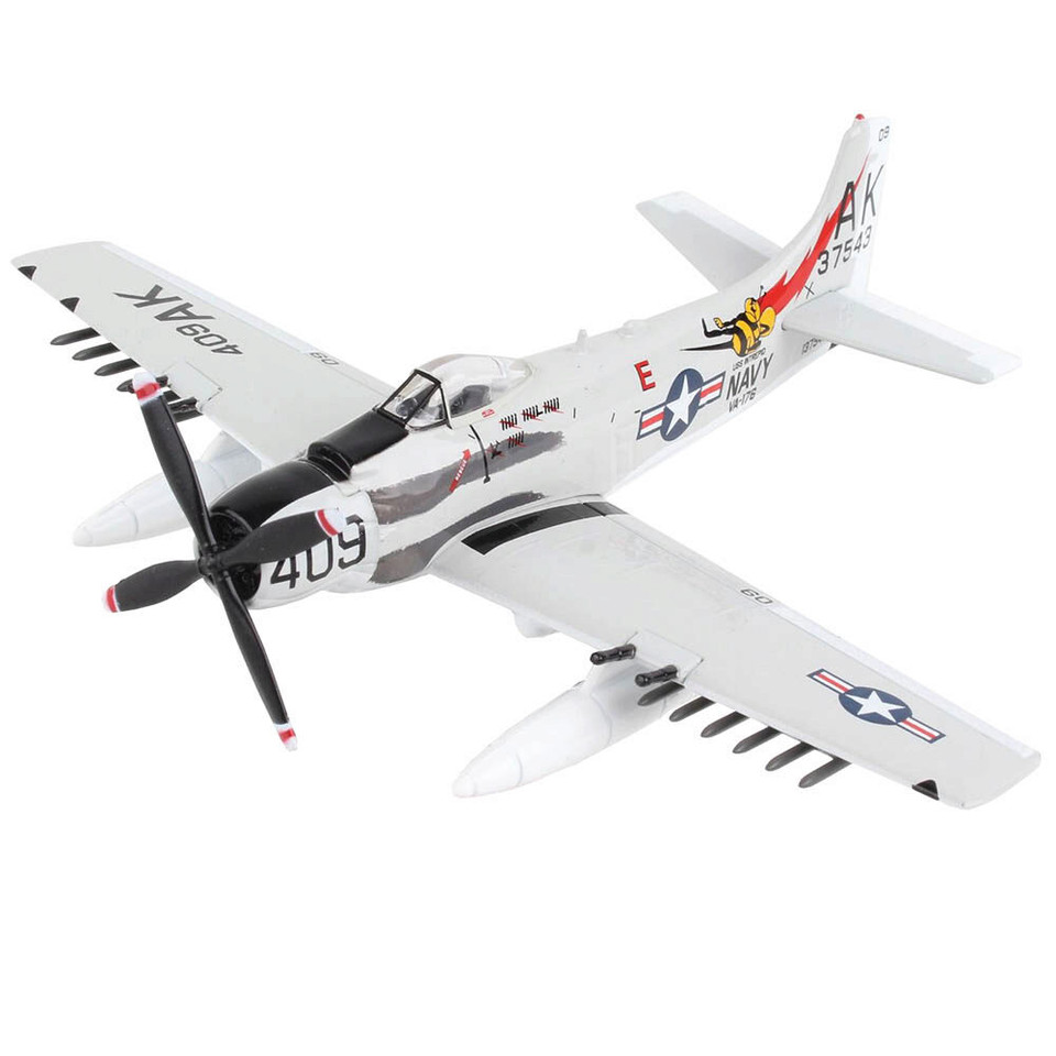 A1-H SKYRAIDER 1/110 Die Cast Model PAPOOSE FLIGHT Main Image
