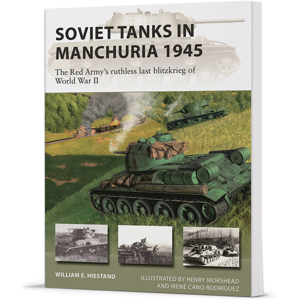 Soviet Tanks in Manchuria 1945 New Vanguard - Osprey Publishing Main Image
