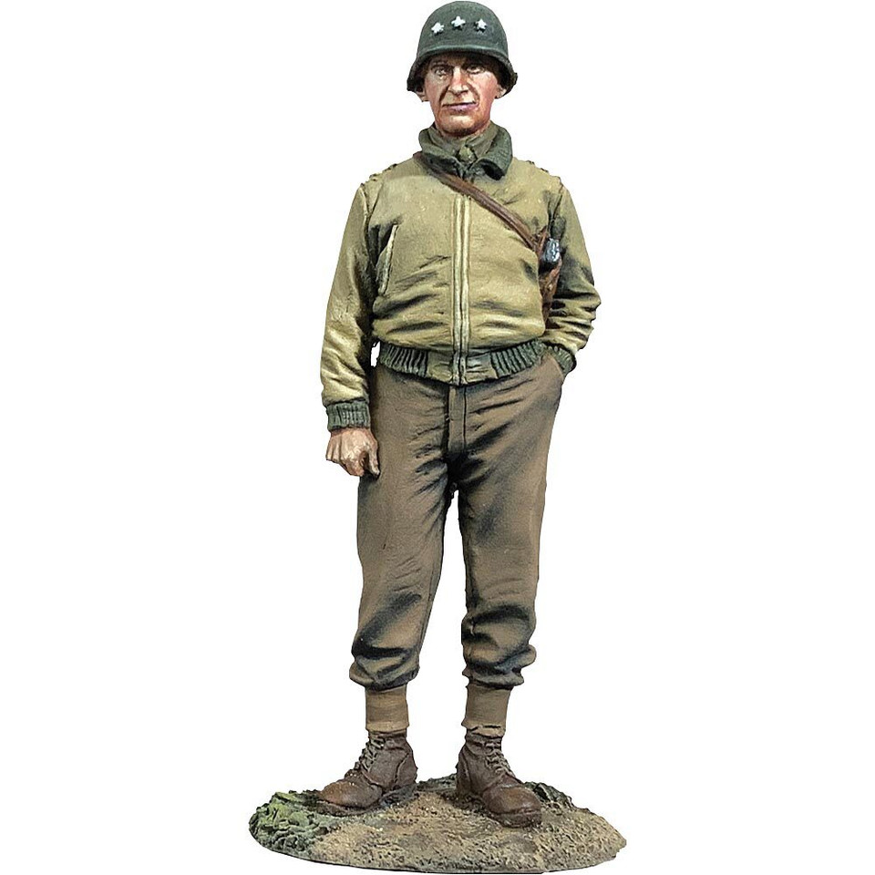 Lieutenant General Omar Bradley 1/30 Figure- WWII William Britain 10084 Main Image