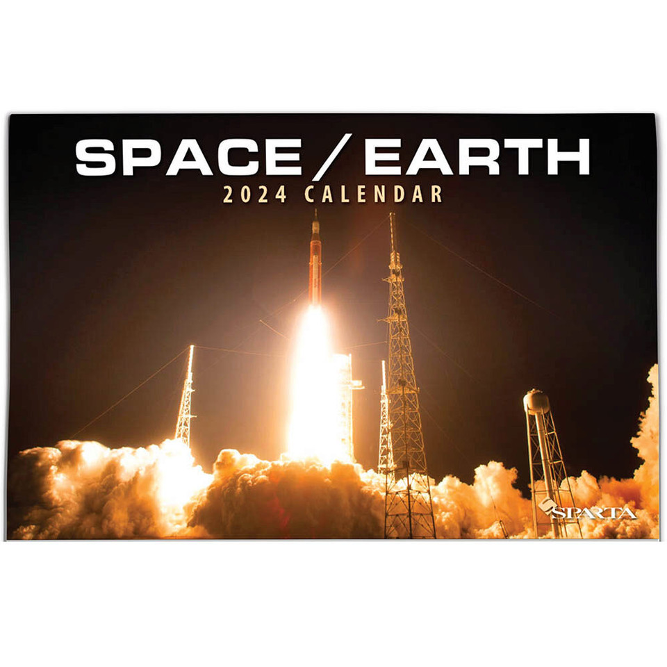 SPACE AND EARTH 2024 WALL CALENDAR Main Image