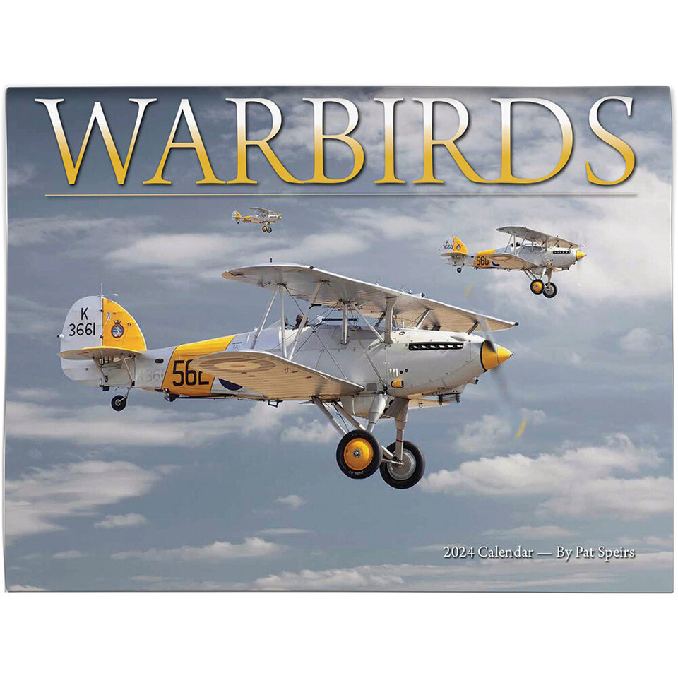 WARBIRDS 2024 WALL CALENDAR Main Image