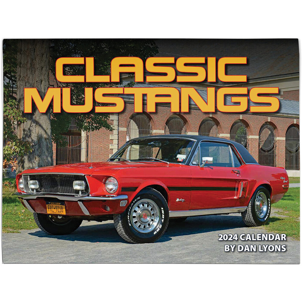 Classic Mustang 2024 Wall Calendar Main Image