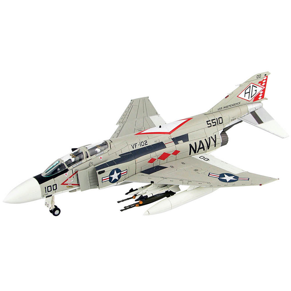 F-4J Phantom II 1/72 Die Cast Model VF-102 Diamondbacks, USS Independence (CV-64) , 1976 Main Image