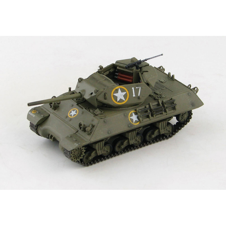 M10 Tank Destroyer 1/72 Die Cast Model 601st Tank Destroyer Bttn., Volturno River, 1943 Main Image