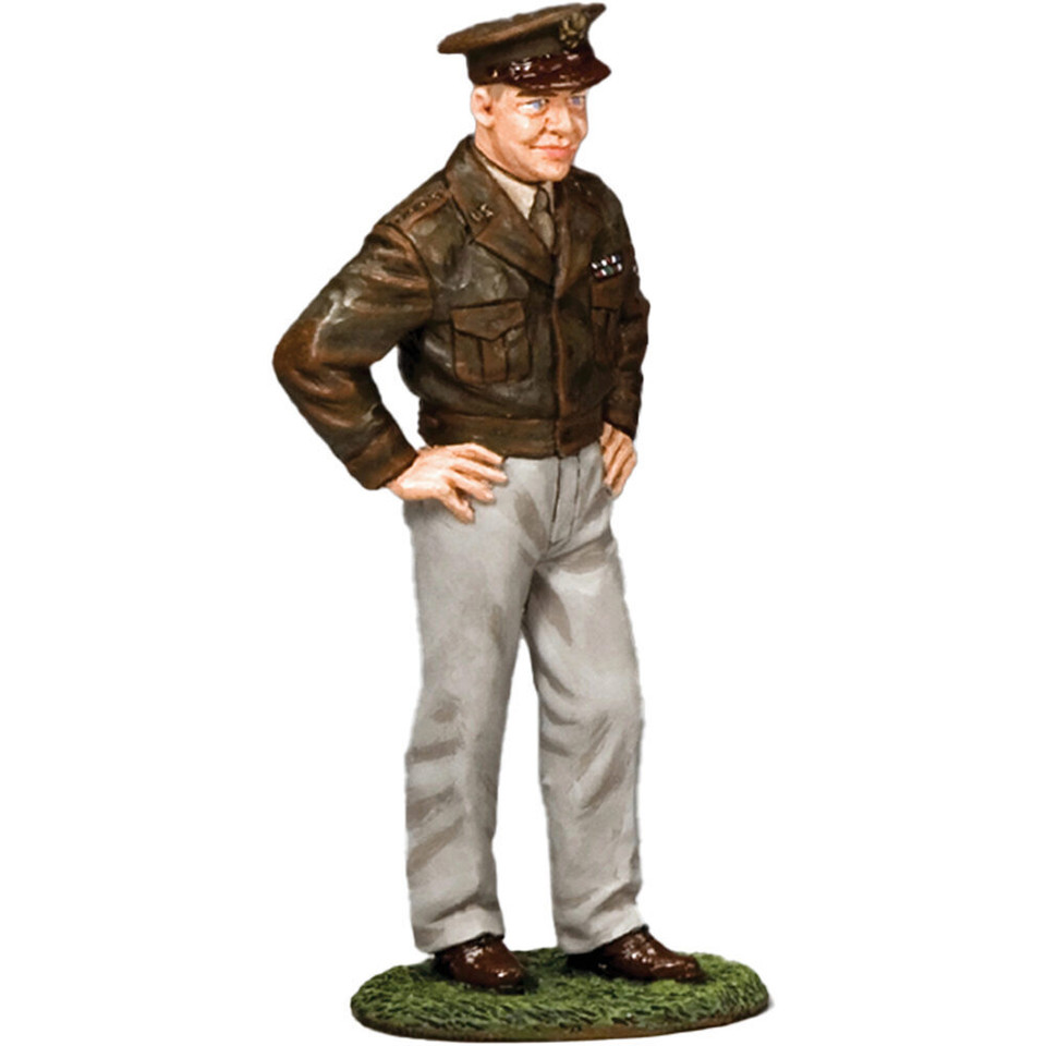 Eisenhower w/ "IKE" Leather Jacket 1/30 Figure Main Image