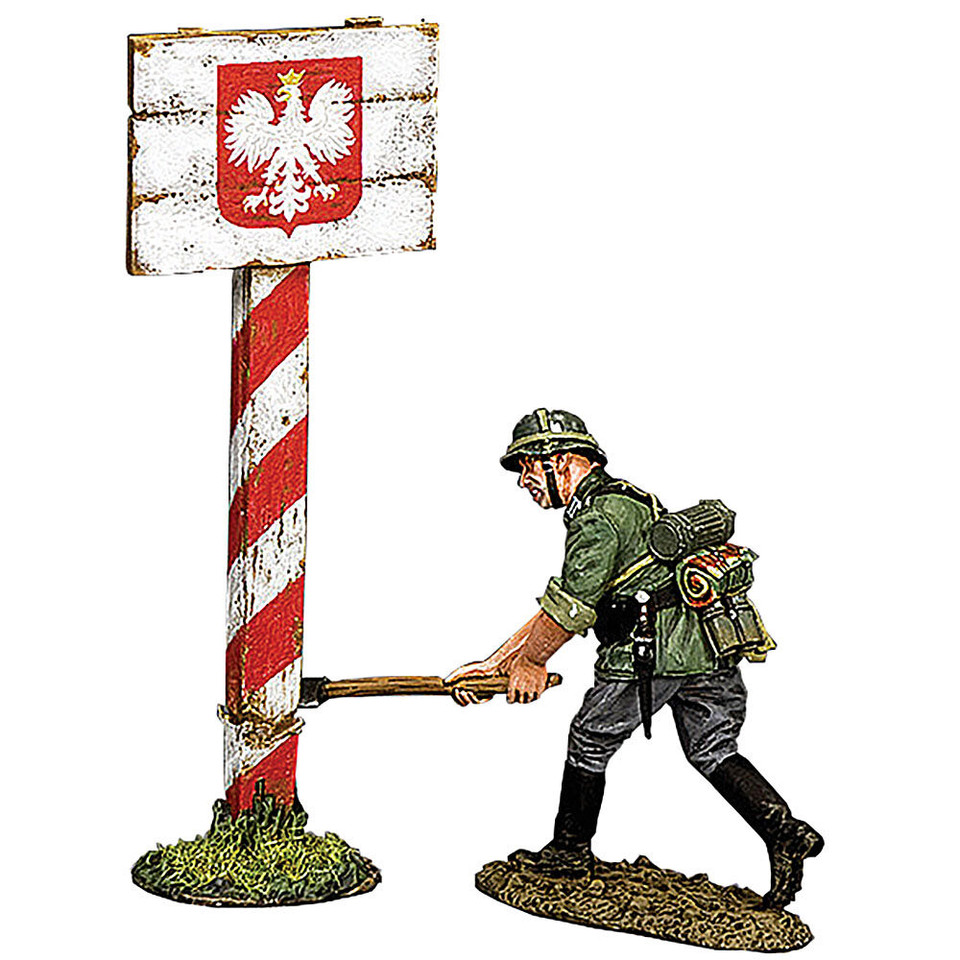 German Cutting Down Polish Sign 1/30 Figure Main Image