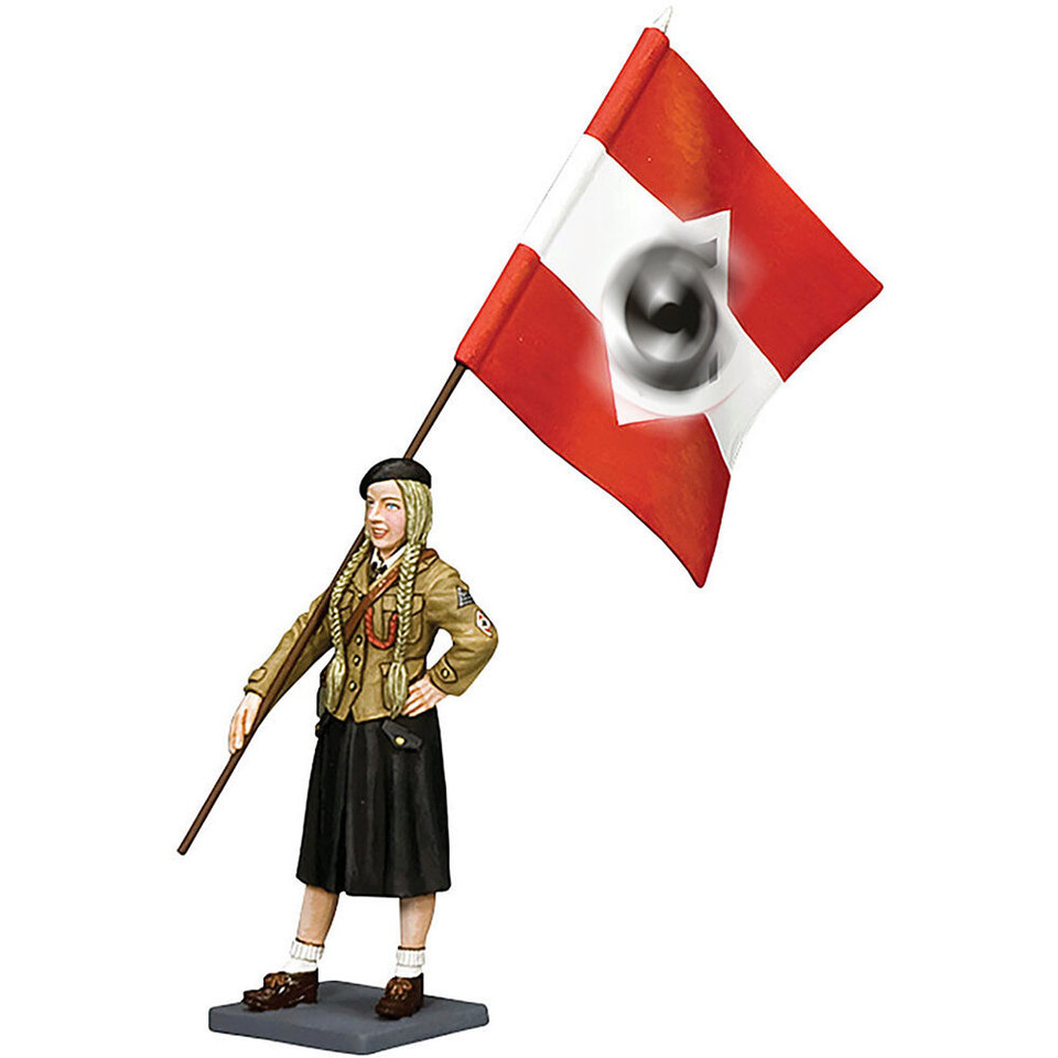 Hitler Youth Girl Standard Bearer 1/30 Figure Main Image