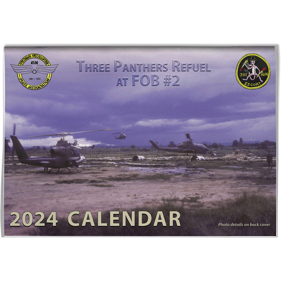 Vietnam Helicopter Association 2024 Wall Calendar  9781956027488 Main Image