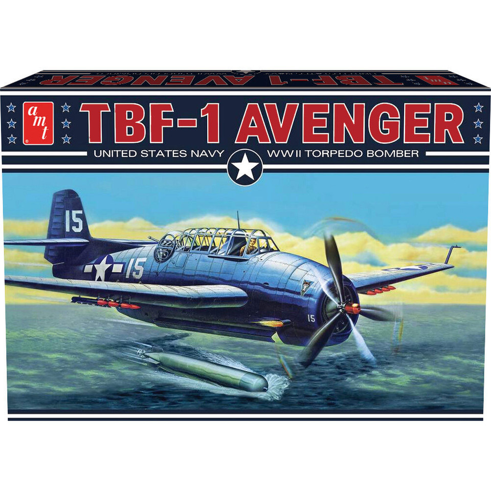 TBF Avenger 1/48 Kit AMT1377/12 Main Image