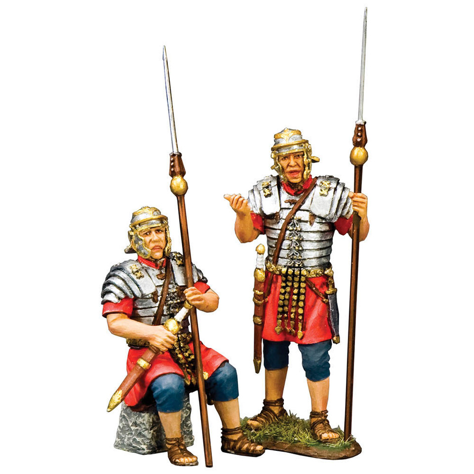 Roman Soldiers At Ease 1/30 Figure Set K&C (ROM062) Main Image