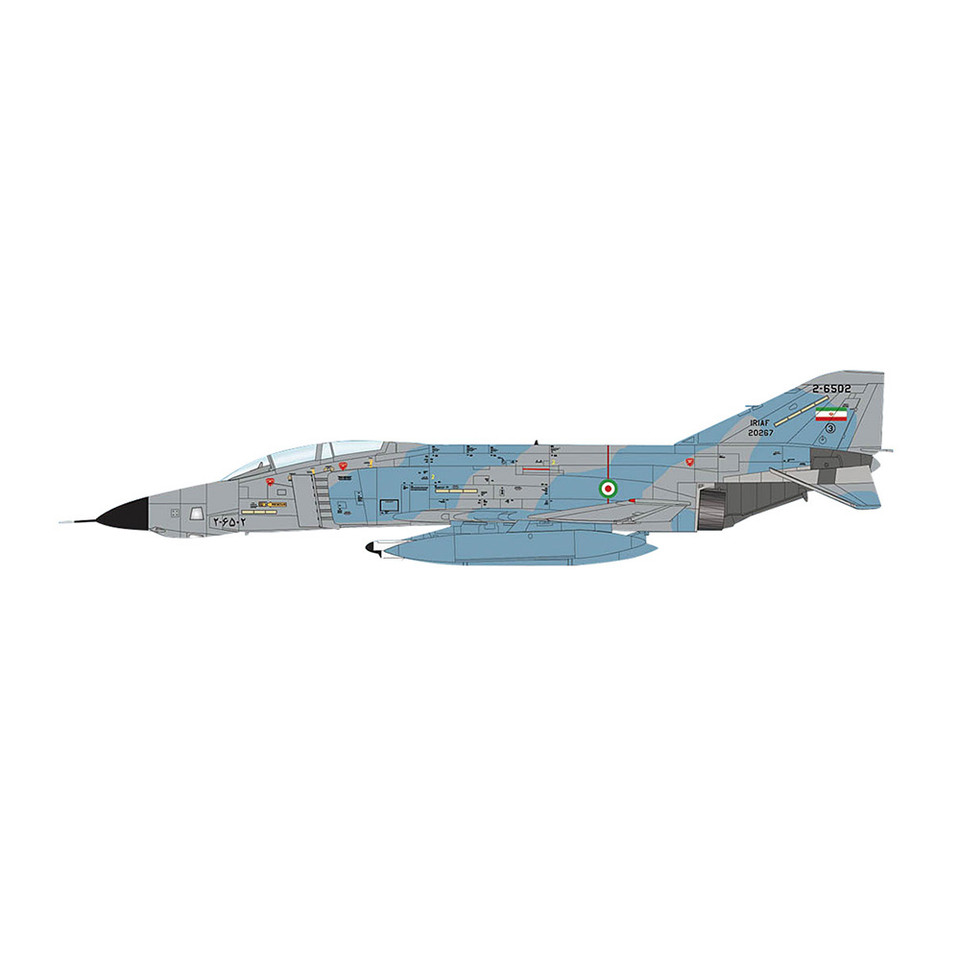 RF-4E Phantom II 1/72 Die Cast Model IRIAF, Mehrabad AB, 2009 Main Image