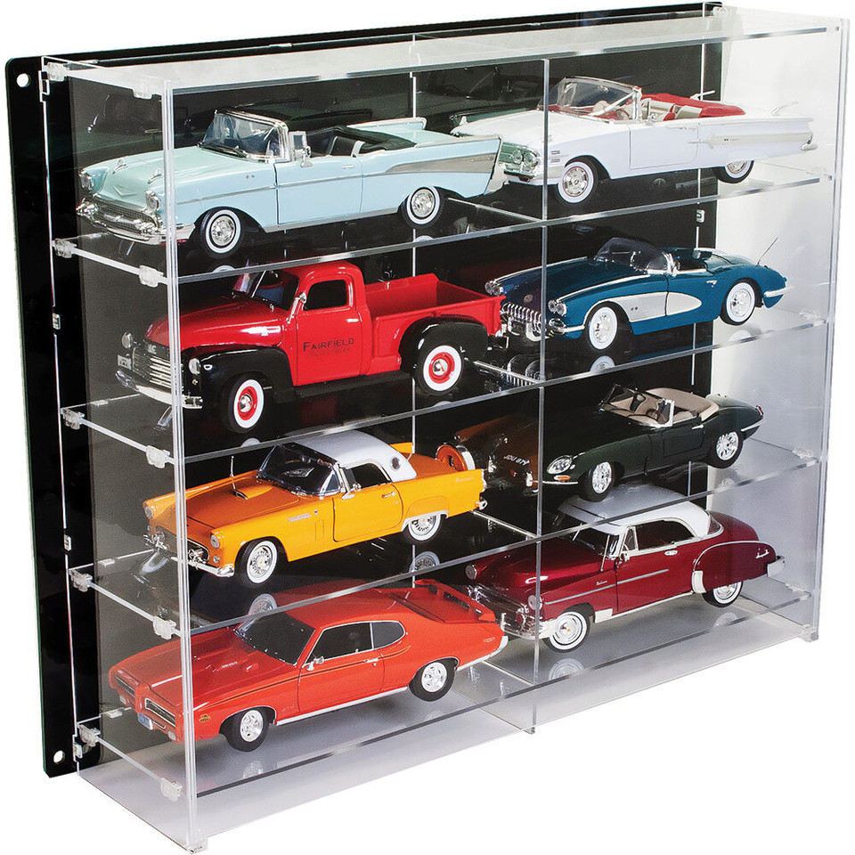 1:18 Scale Eight Car Display Case - Assembly Required Main Image