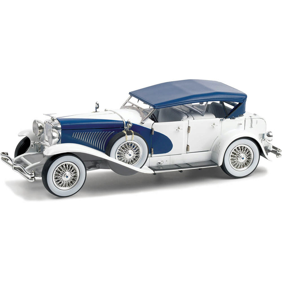 Duesenberg II SJ Phaeton - Blue and White Main Image