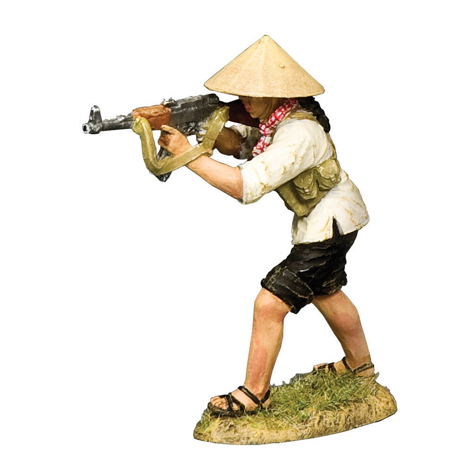 Female VC Firing an AK47 1/30 Figure Main Image