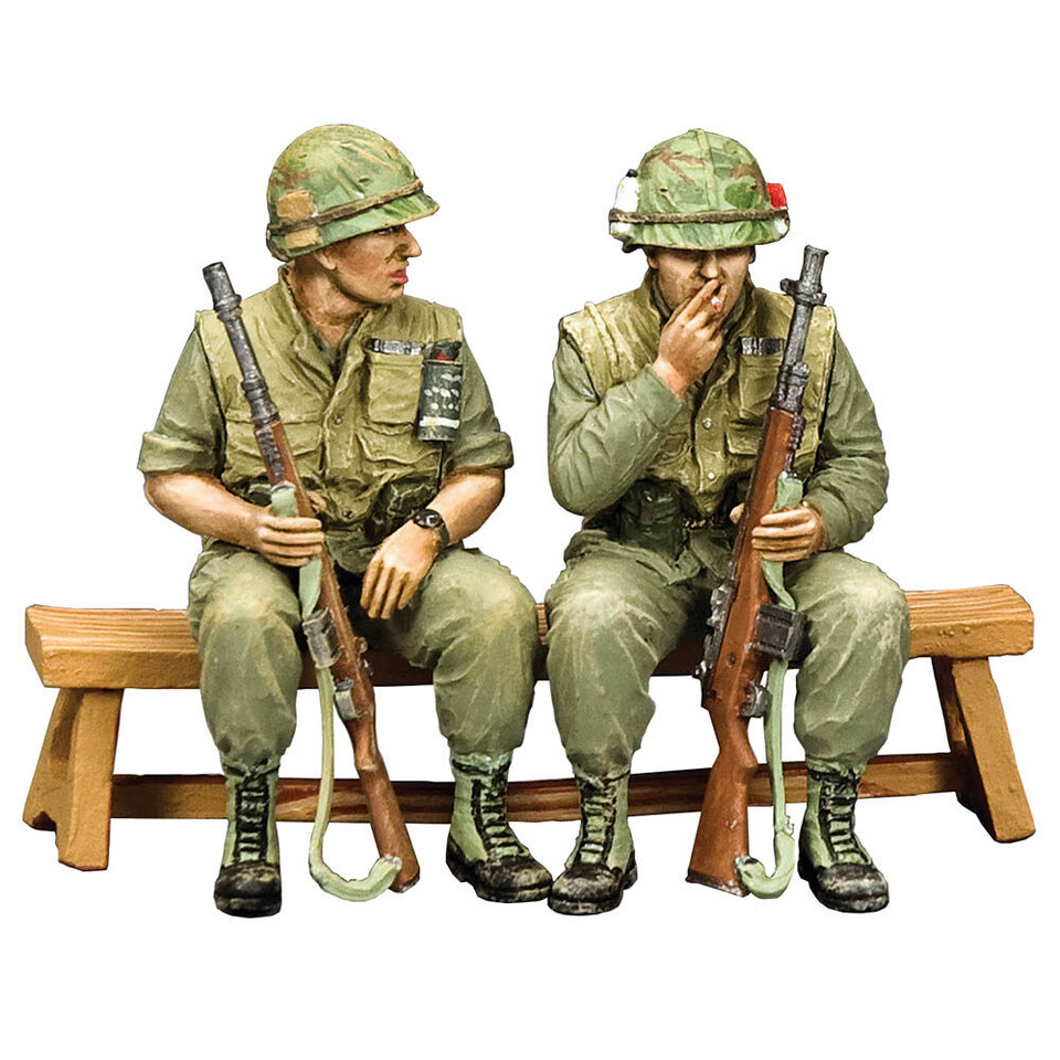 Sitting Rifle Team 1/30 Figure Set Main Image
