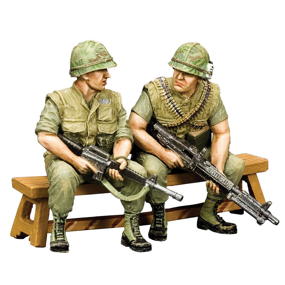 Sitting M60 Gun Team 1/30 Figure Set Main Image